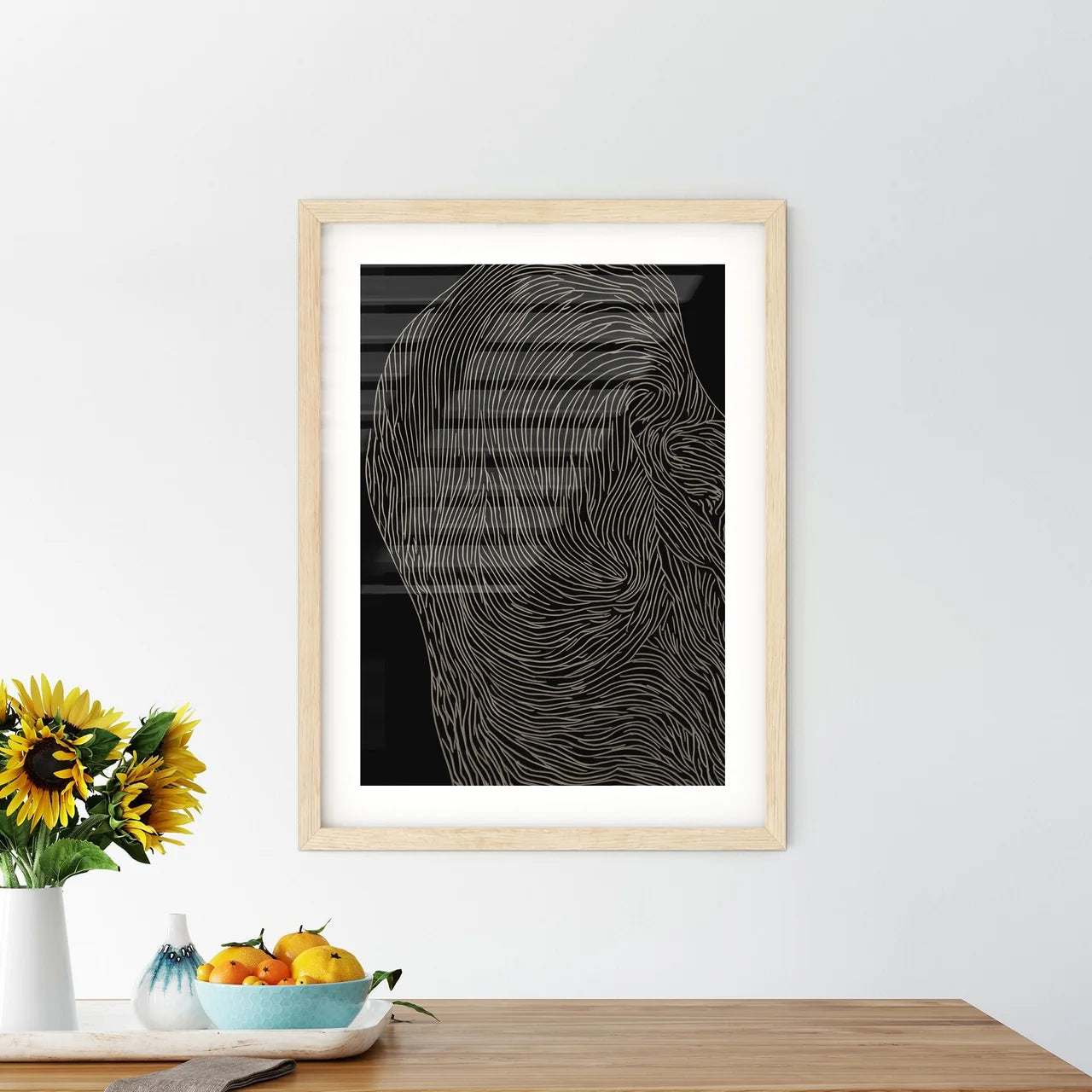 Paper Collective  Framed Print