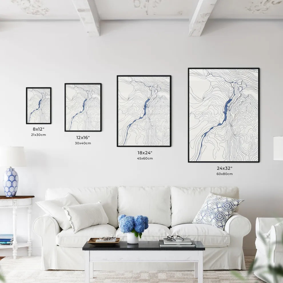 Riding A Bike - A Map Of A R - Kitchen Hangings