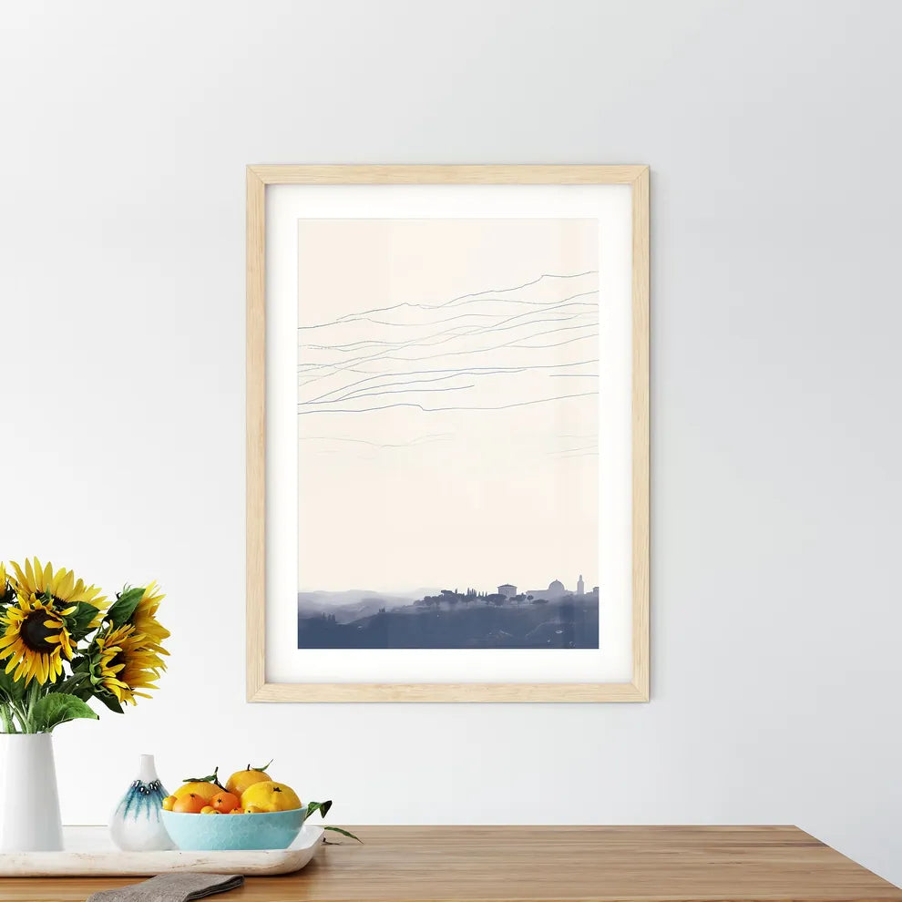 Rome Italy Impressive Skyline - A City With Many Wires In The Sky Custom Print