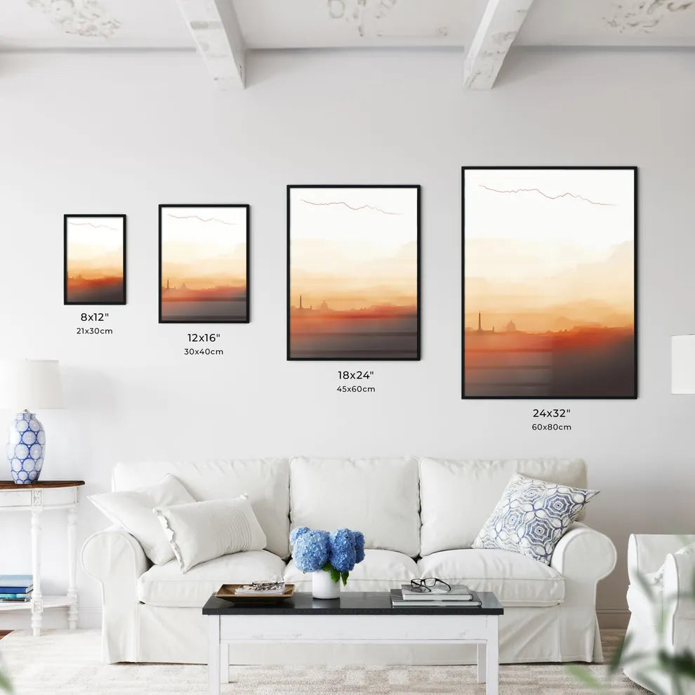 Rome Italy Impressive Skyline - A City Skyline With A Red Kite Flying In The Sky Size Chart