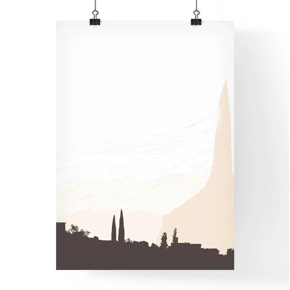 Rome Italy Impressive Skyline - A Tall Tower In A City Poster