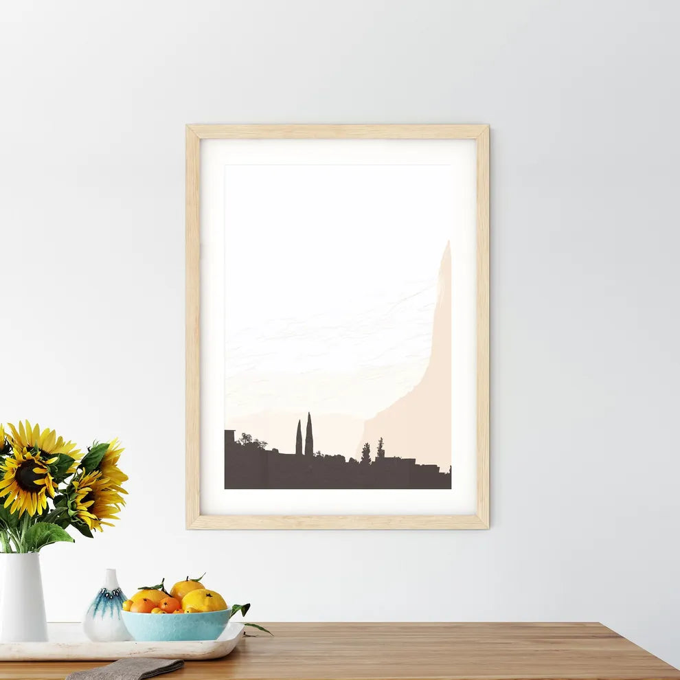 Rome Italy Impressive Skyline - A Tall Tower In A City Custom Print