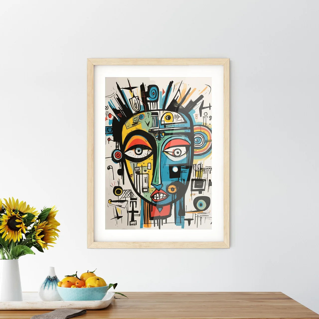 Rough Charcoal Sketch On Old Paper - A Paint Framed Print