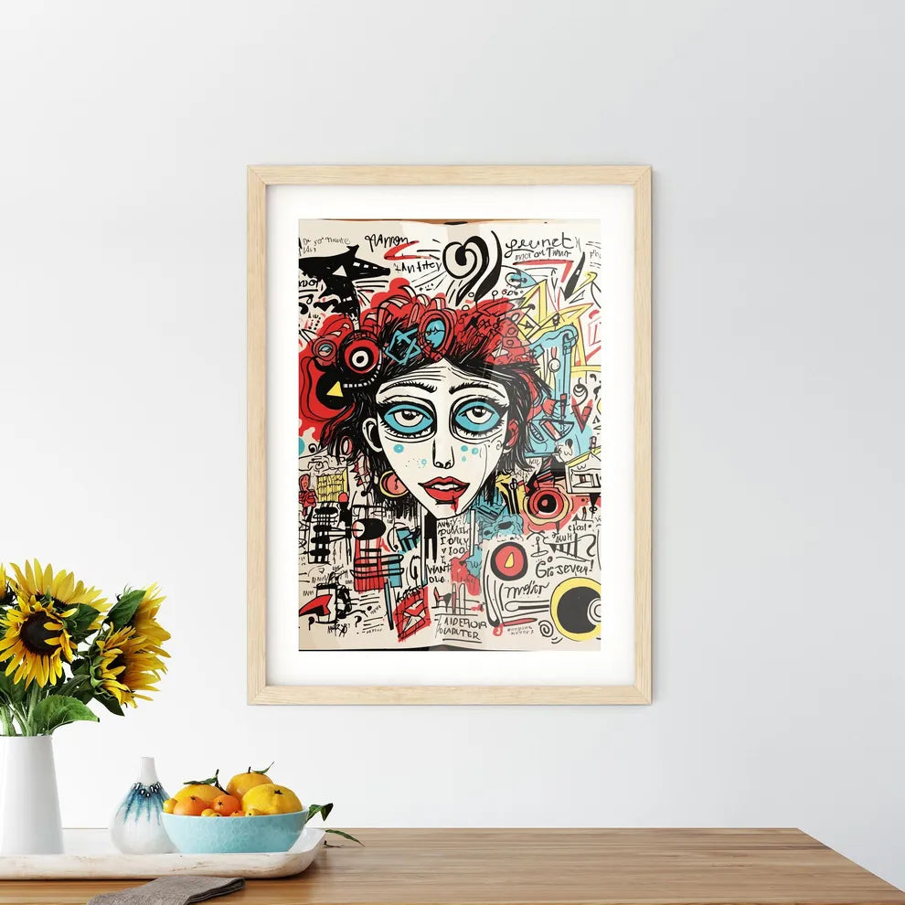 Rough Charcoal Sketch On Old Paper - A Drawi Framed Print