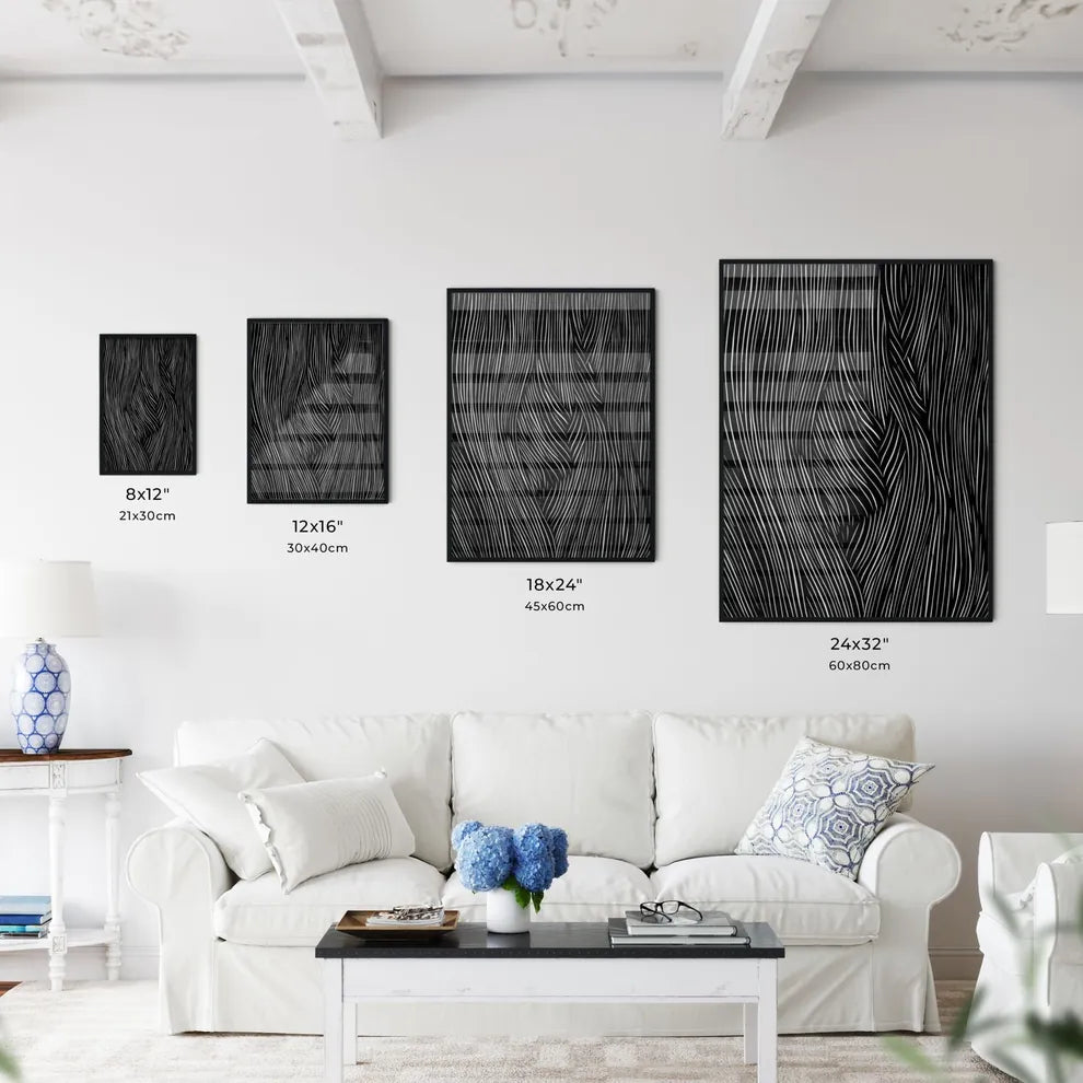 Simplicity Poster - A Black And  - Kitchen Hangings