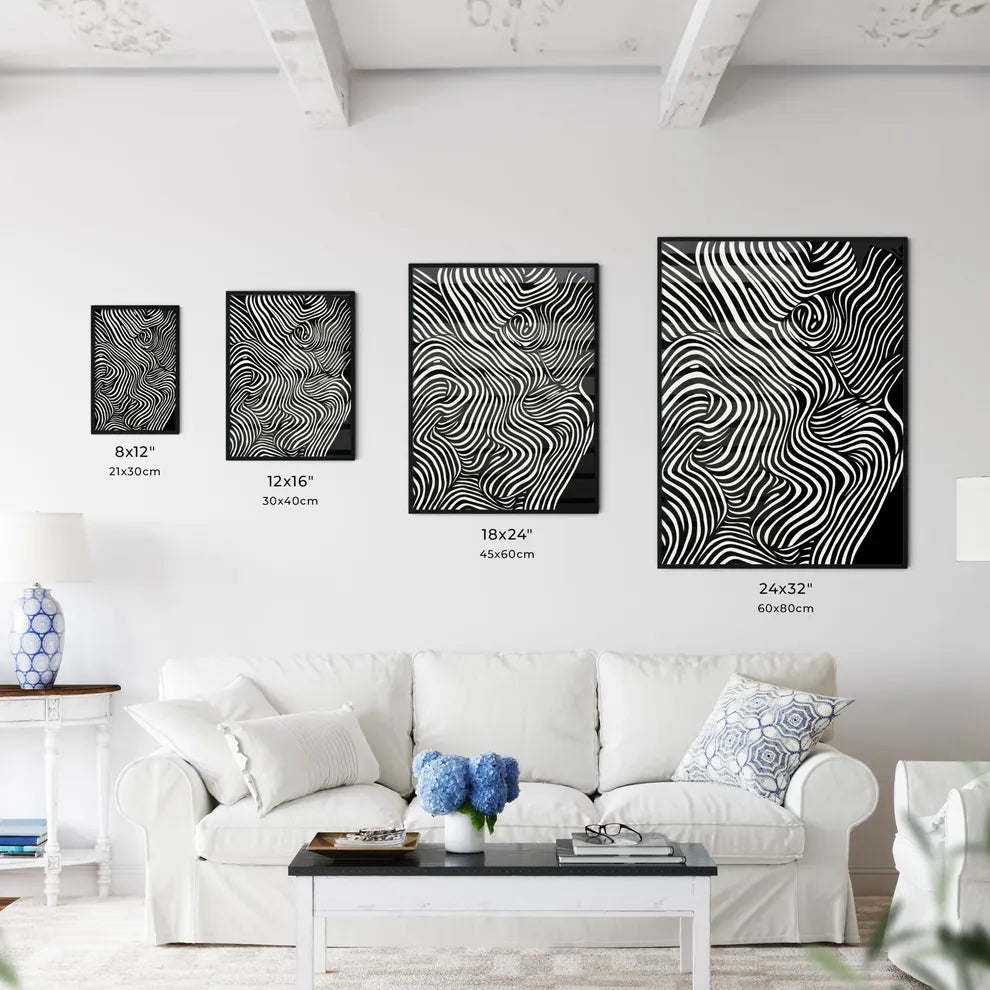 Simplicity Poster - A Black And  - Kitchen Hangings