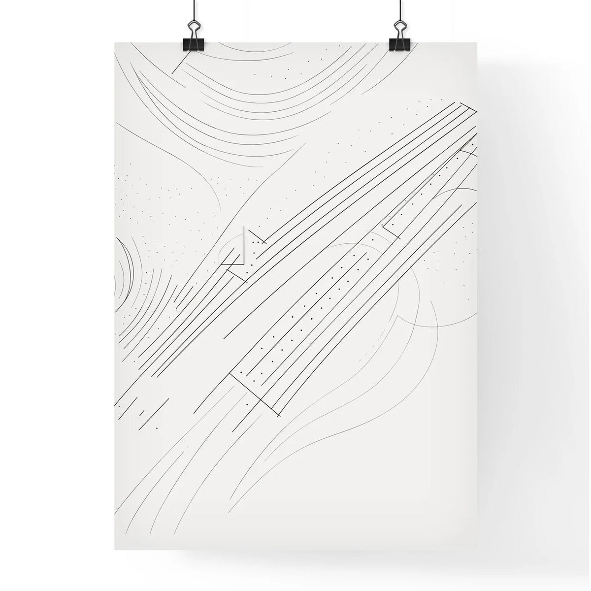 Simplicity Poster - A Drawing Of Poster