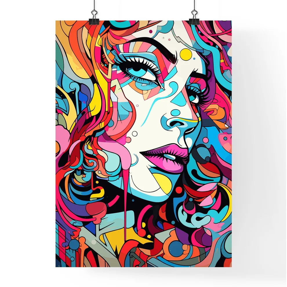 So Quiet - A Colorful P Poster