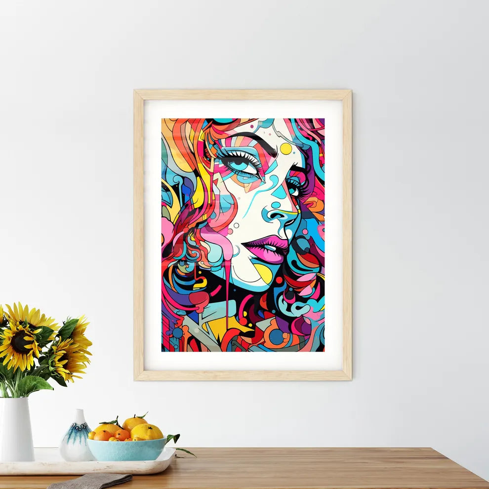 So Quiet - A Colorful P Framed Print