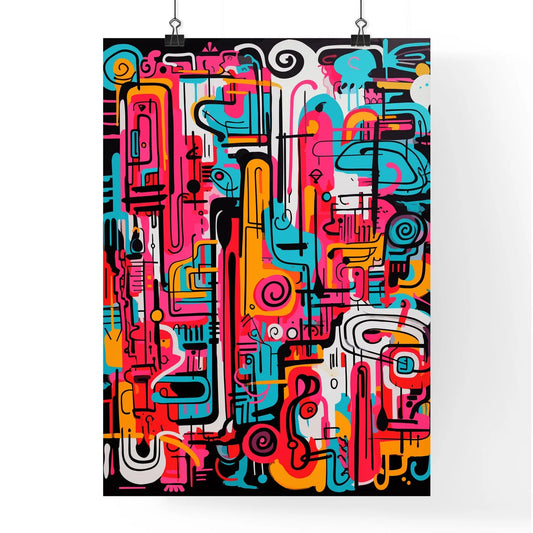 So Quiet - A Colorful A Poster