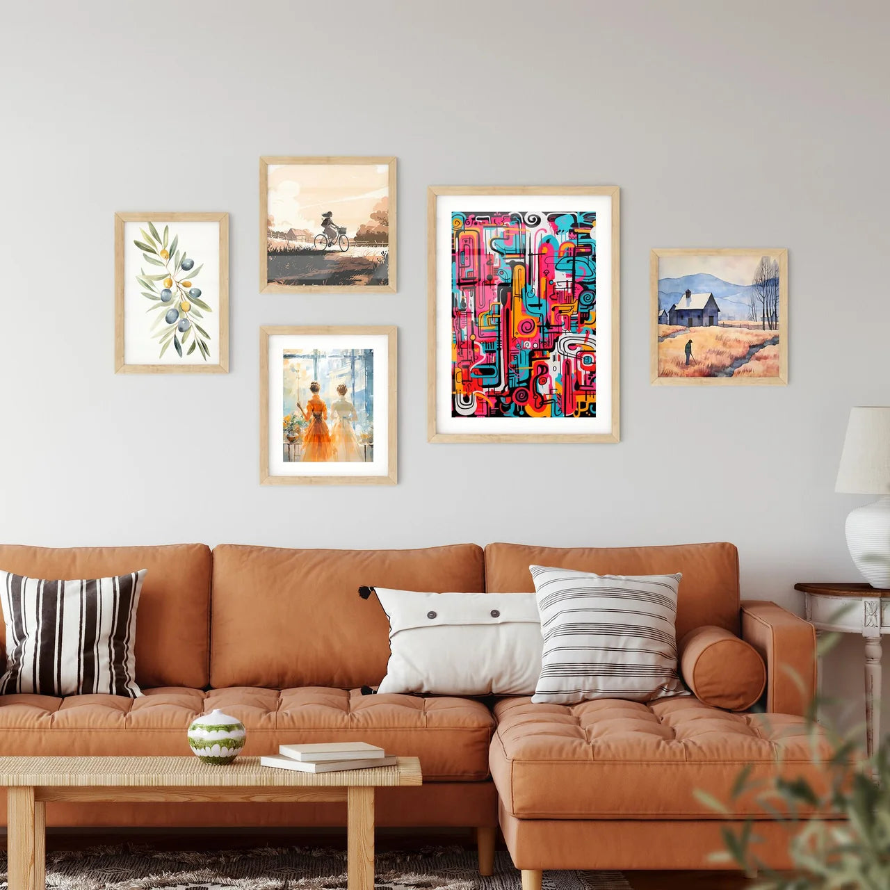 So Quiet - A Colorful A Wall Art