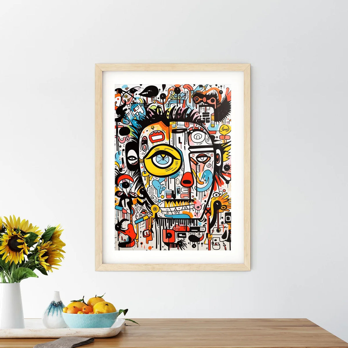 Summer Vacation - A Painting O Framed Print