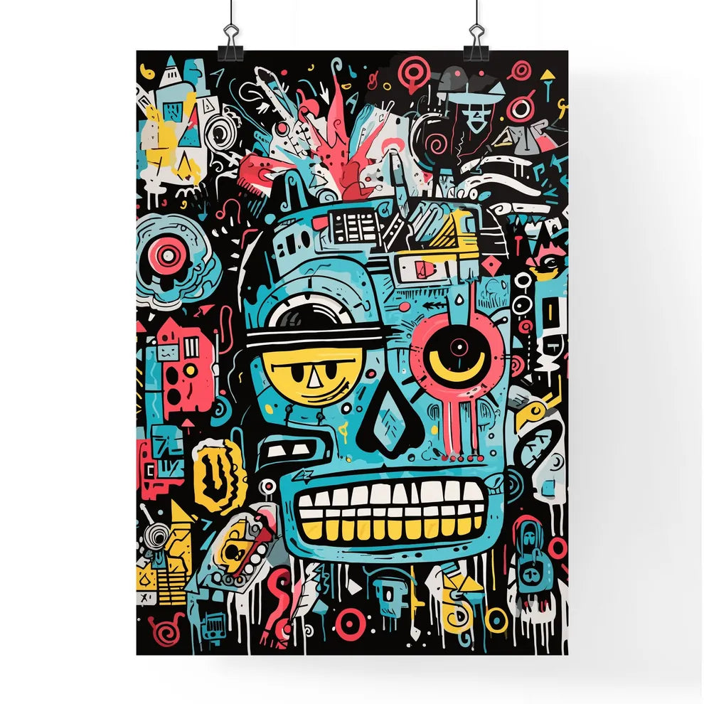 Summer Vacation - A Colorful A Poster