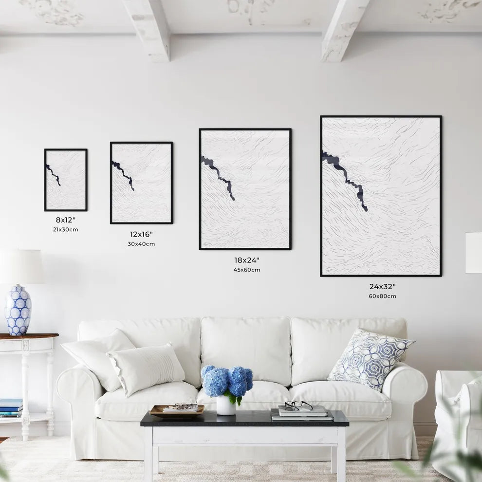 Tornado And Storm - A Black Line - Kitchen Hangings