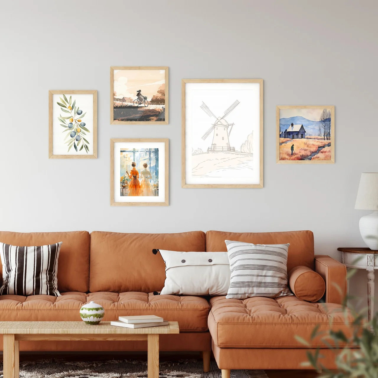 Windmill De Adriaan In Haarlem Netherlands - A Drawing Of A Windmill Interior Design