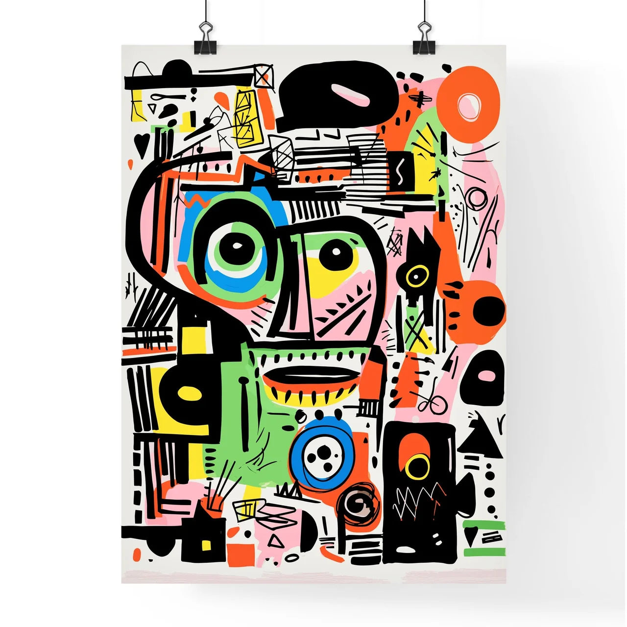 Zen Feeling Art Print - A Colorful A Poster