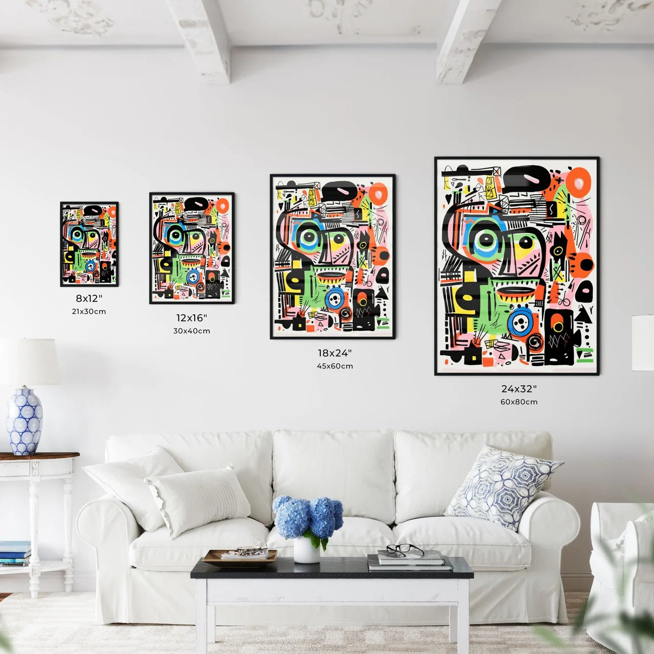 Zen Feeling Art Print - A Colorful A - Kitchen Hangings