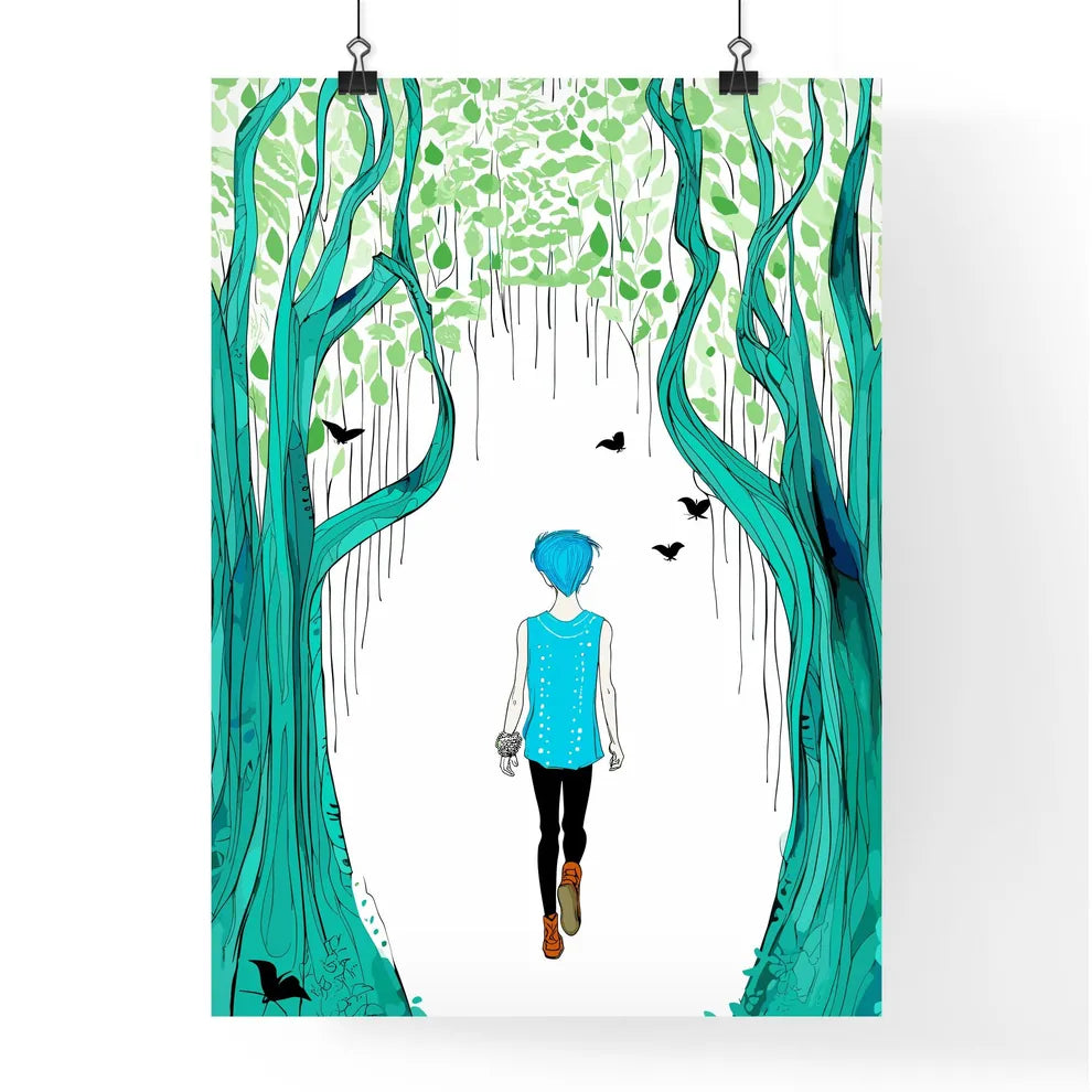 An Elf In The Wood  Poster
