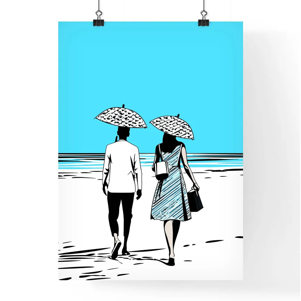Beach Holidays For Romantic Young Couple - A Poster
