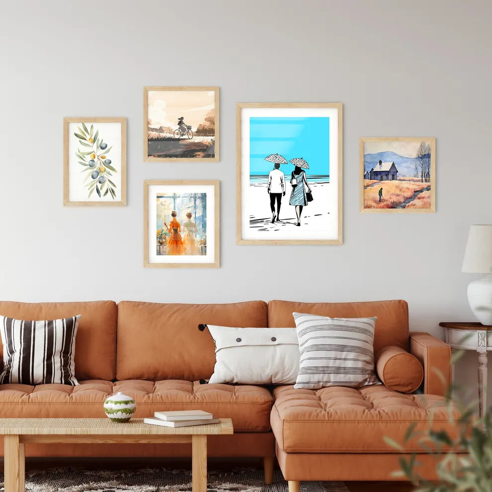 Beach Holidays For Romantic Young Couple - A Wall Art