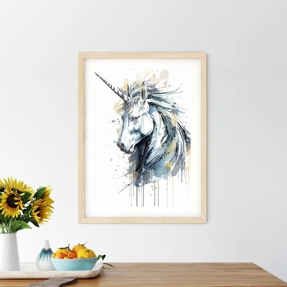 Beatiful Unicorn  Framed Print