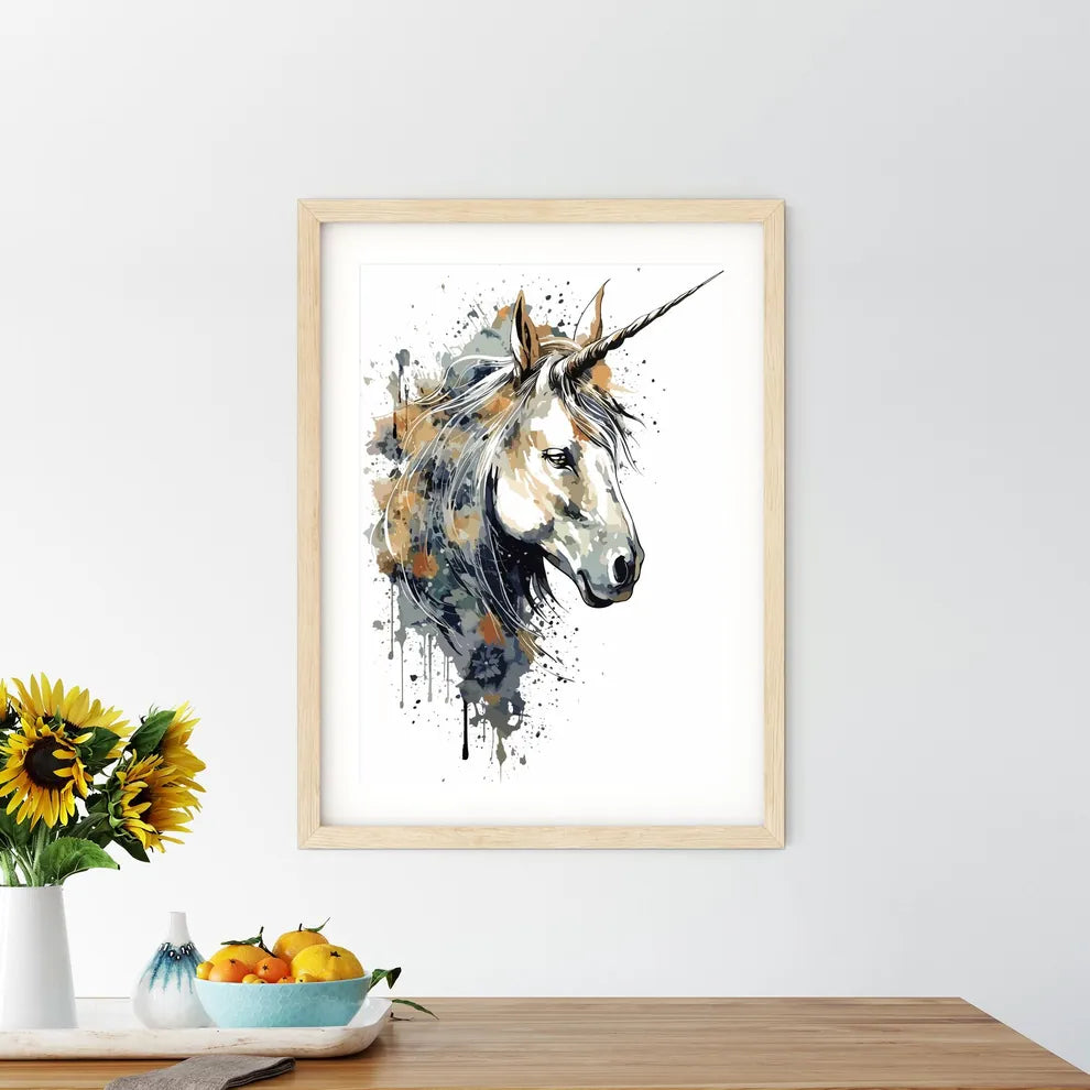 Beatiful Unicorn  Framed Print
