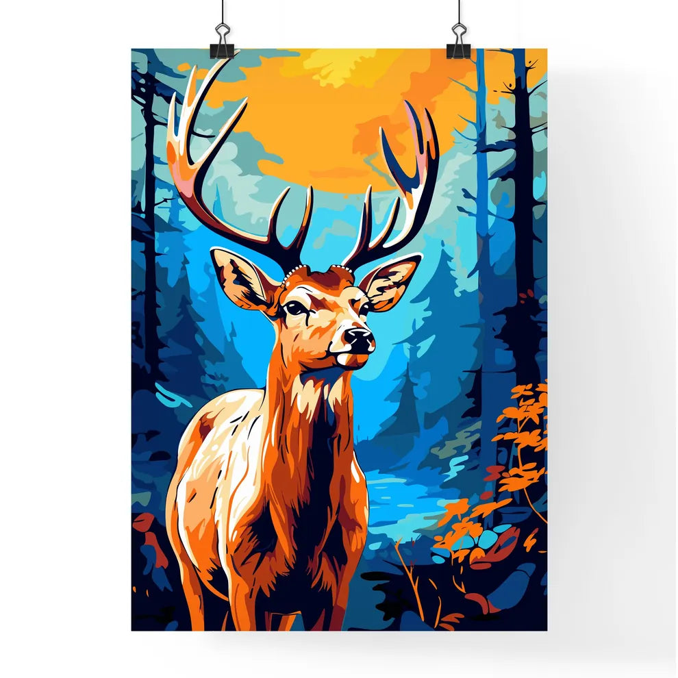Beautiful Deer  Poster