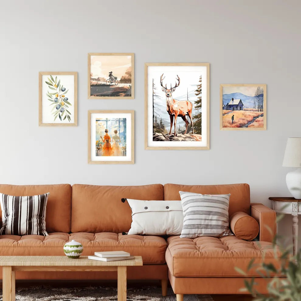 Beautiful Deer  Framed Print