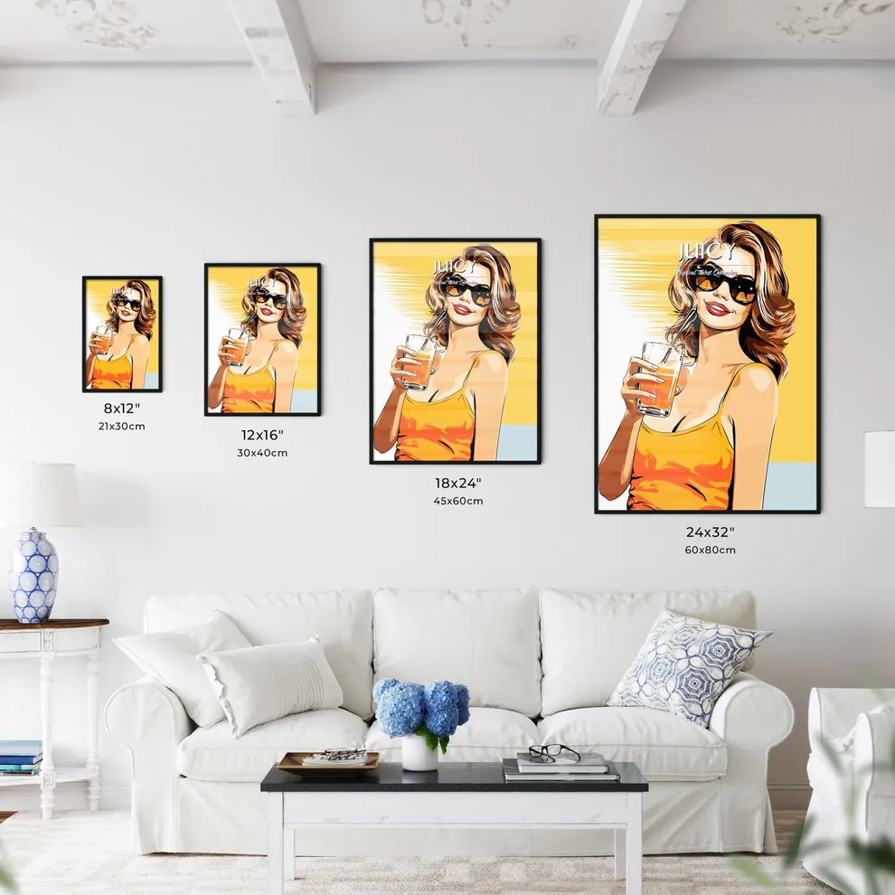 Coconut Fresh Cocktail Beach Woman Drinking  - Kitchen Hangings