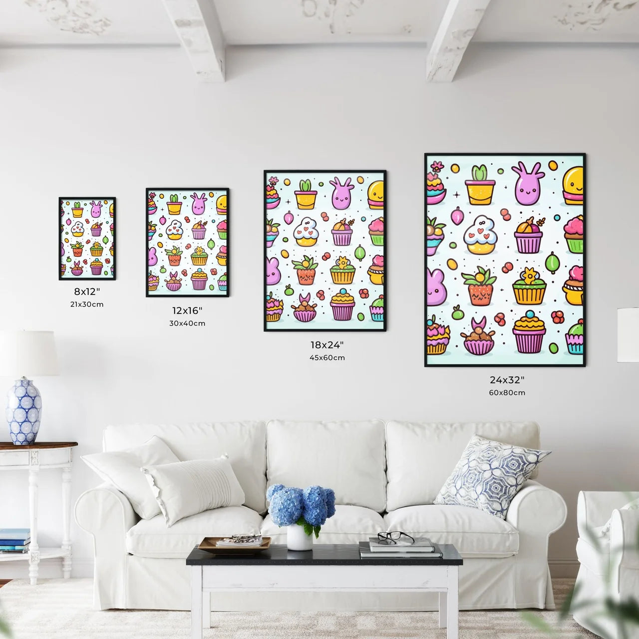 Colorful Easter Icons - Vector Set - - Kitchen Hangings