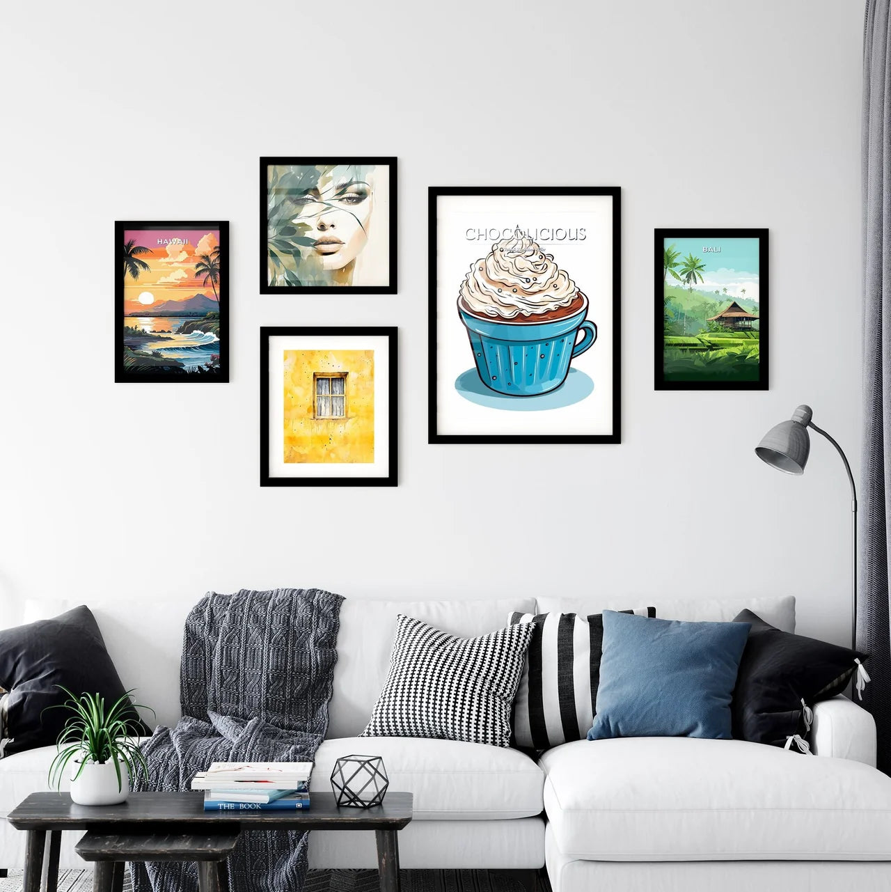 Cup Of Hot Chocolate With Whipped Cream - A  Wall Art