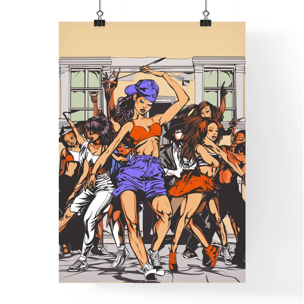 Hip Hop Dance Academy Poster - A Group Of W Poster