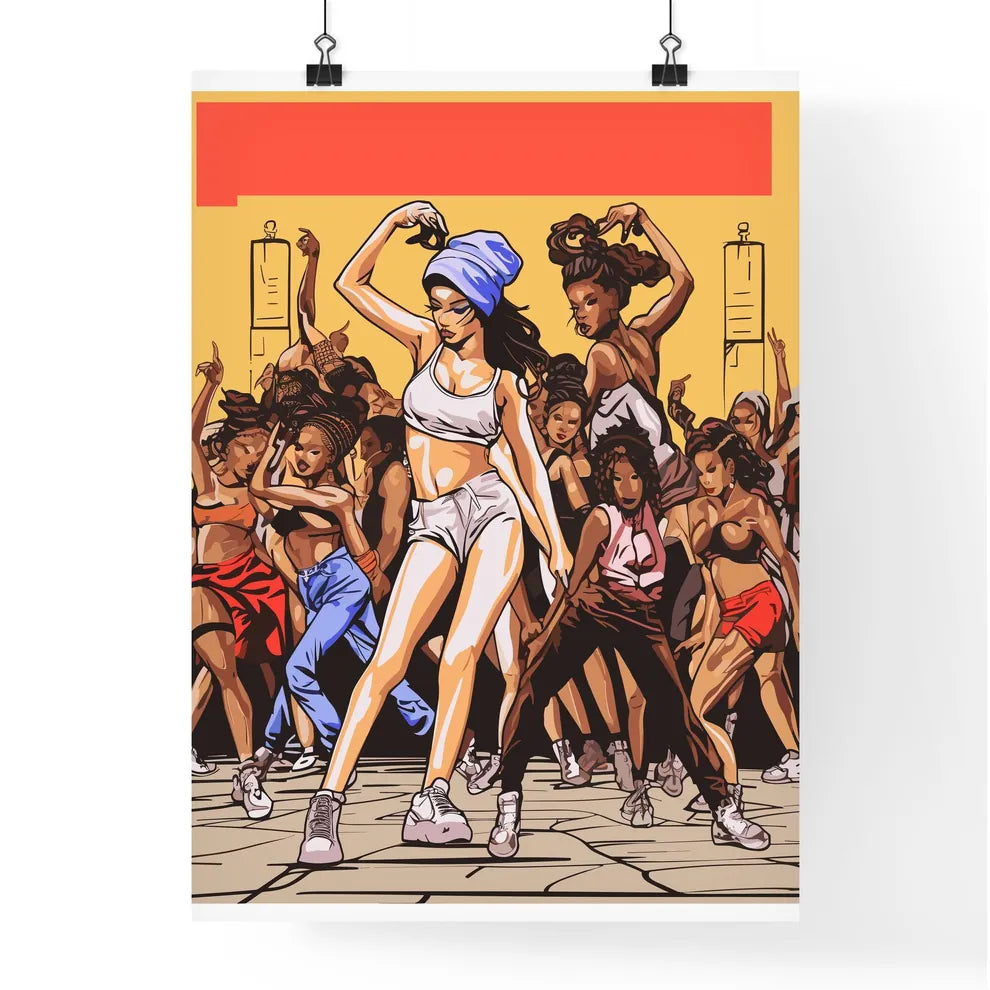 Hip Hop Dance Academy Poster - A Poster Of  Poster
