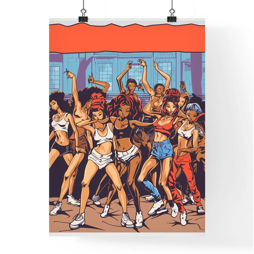 Hip Hop Dance Academy Poster - A Group Of W Poster