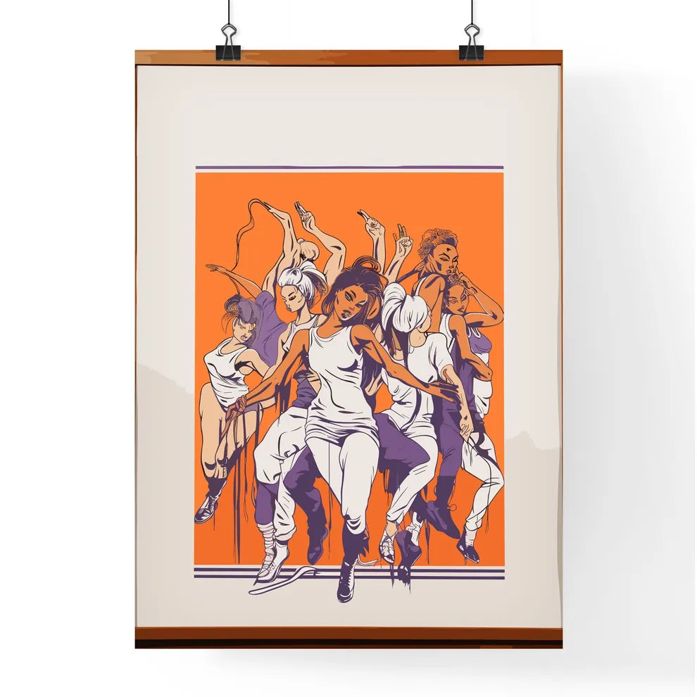 Hip Hop Dance Academy Poster - A Framed Art Poster