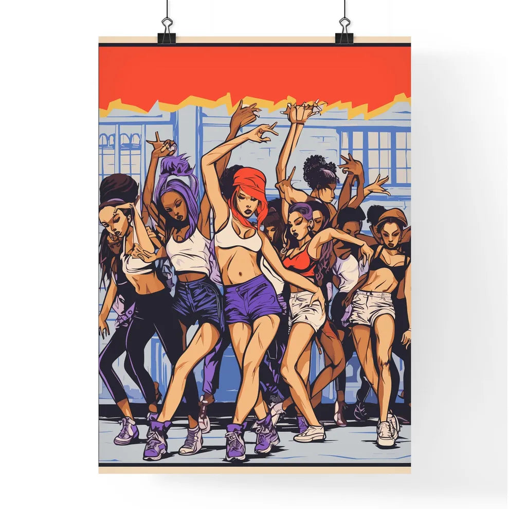 Hip Hop Dance Academy Poster - A Group Of W Poster