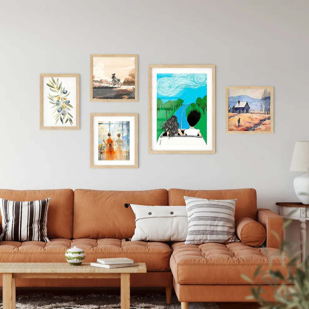 Just Married - Newlywed Cou Wall Art