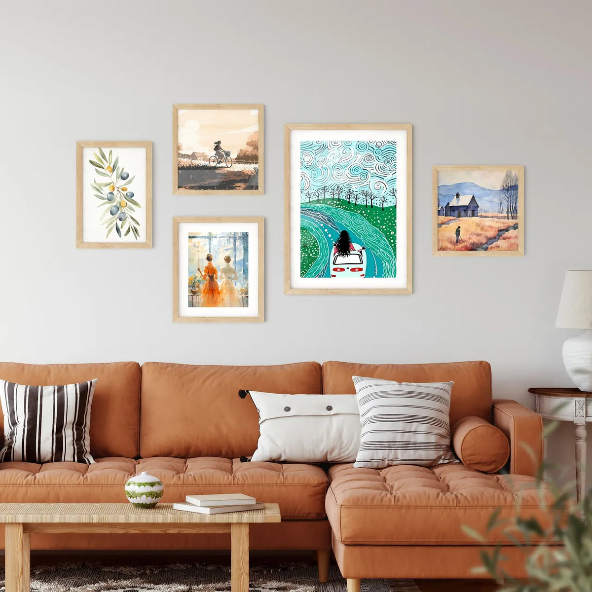 Just Married - Newlywed Cou Wall Art