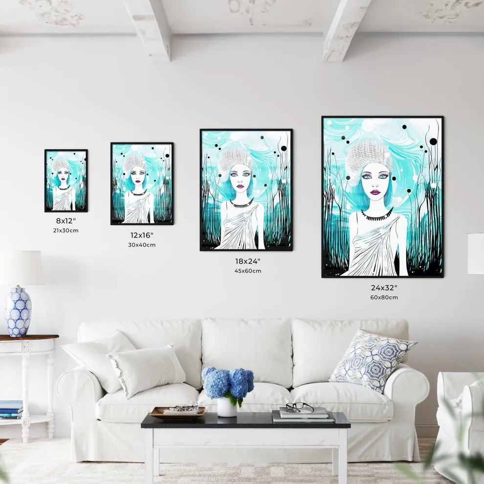 Lifestyle Fashion Illustration In The Disco  - Kitchen Hangings