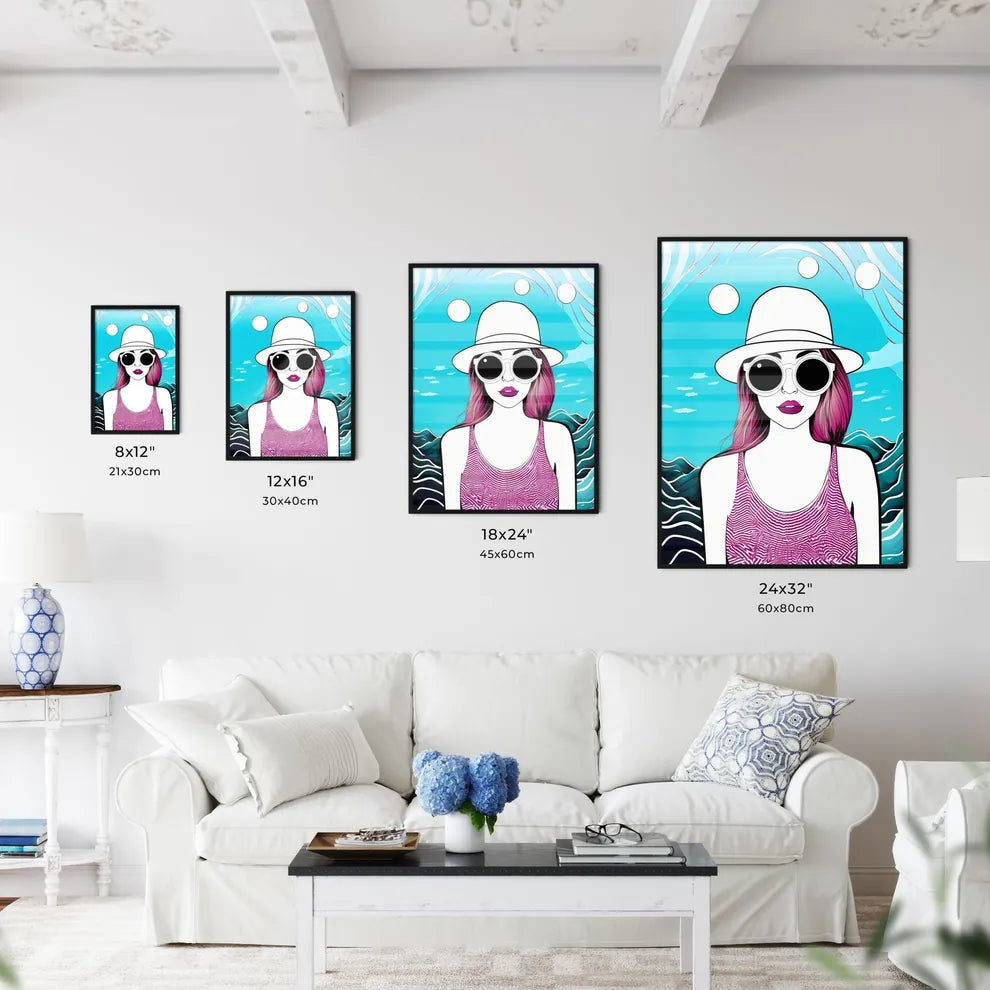 Lifestyle Fashion Illustration In The Disco  - Kitchen Hangings