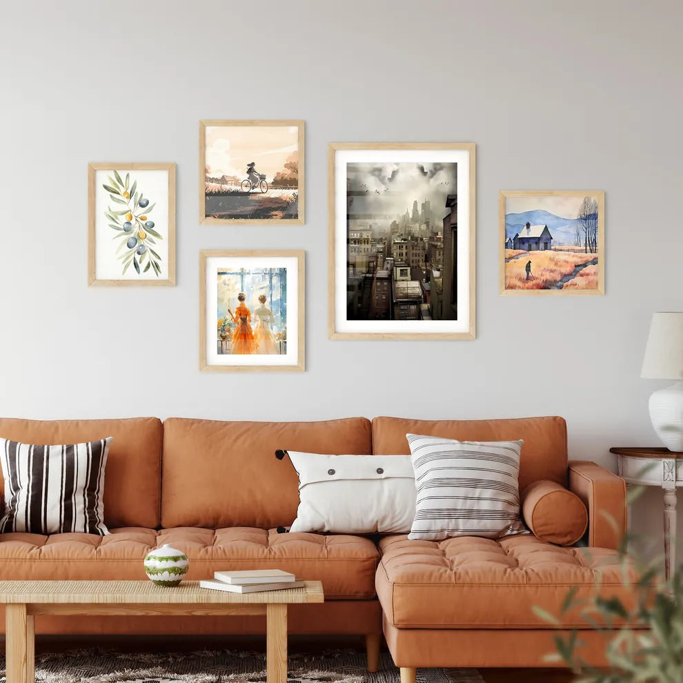 Over The Roofs Of New York City - A City With A Tornado In The Sky Interior Design