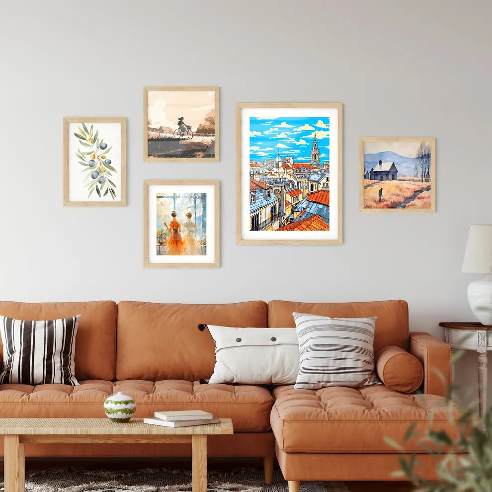 Over The Roofs Of Paris - A City With Many Roofs Interior Design