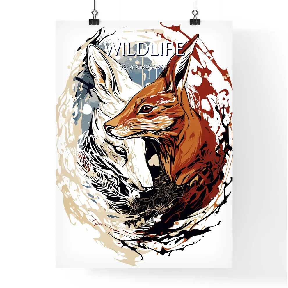 The Fox And The Rabbit Poster  Poster