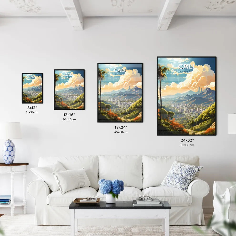 Cali Colombia Skyline - A Landscape Of A Cit - Kitchen Hangings