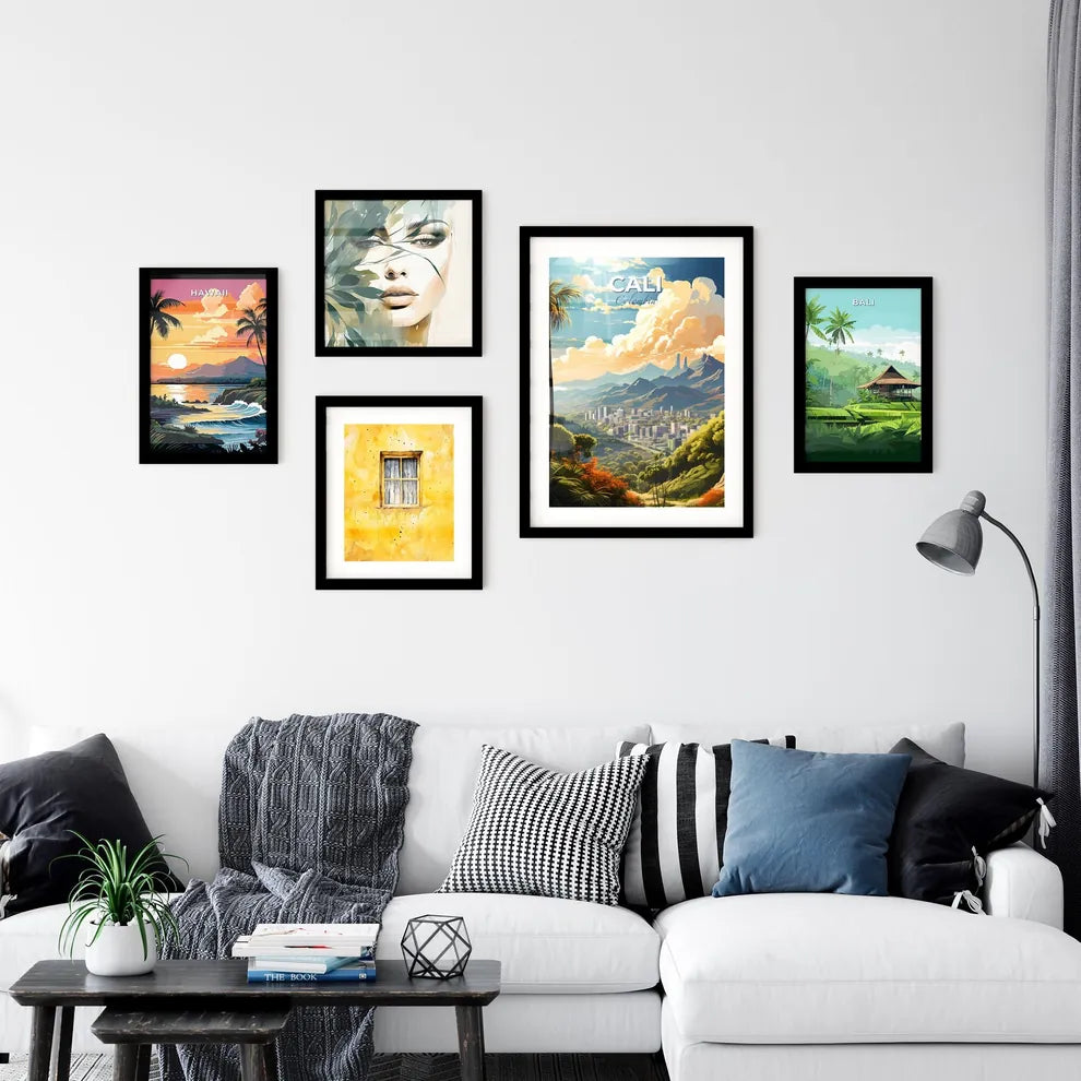 Cali Colombia Skyline - A Landscape Of A Cit Wall Art