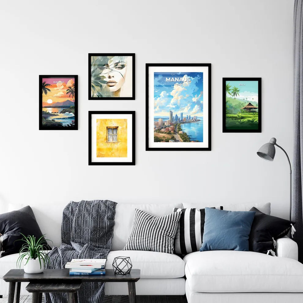 Manaus Brazil Skyline - A City By The Water - Customizable Travel Gift Default Title