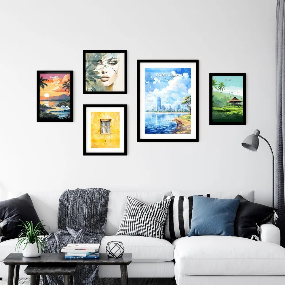 Fortaleza Brazil Skyline - A City By The Water - Customizable Travel Gift Default Title