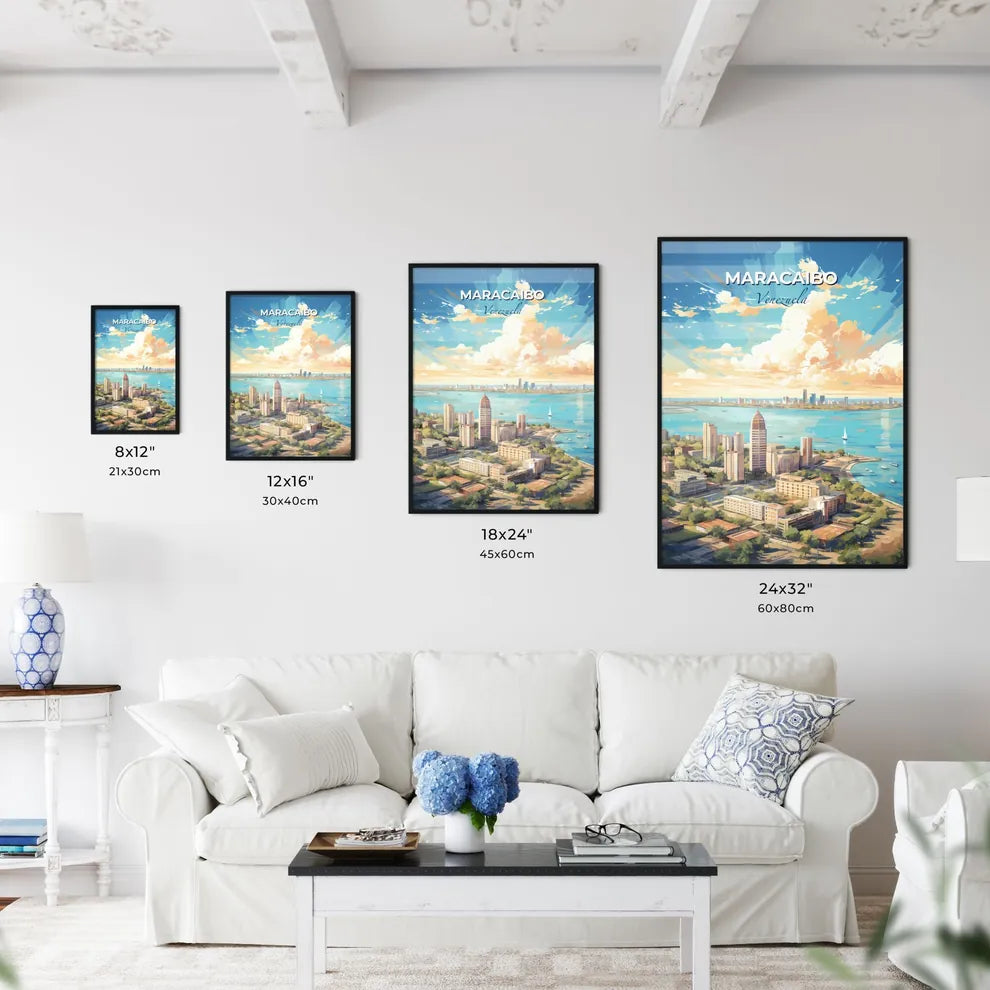 Maracaibo Venezuela Skyline - A City By The Water - Customizable Travel Gift Default Title