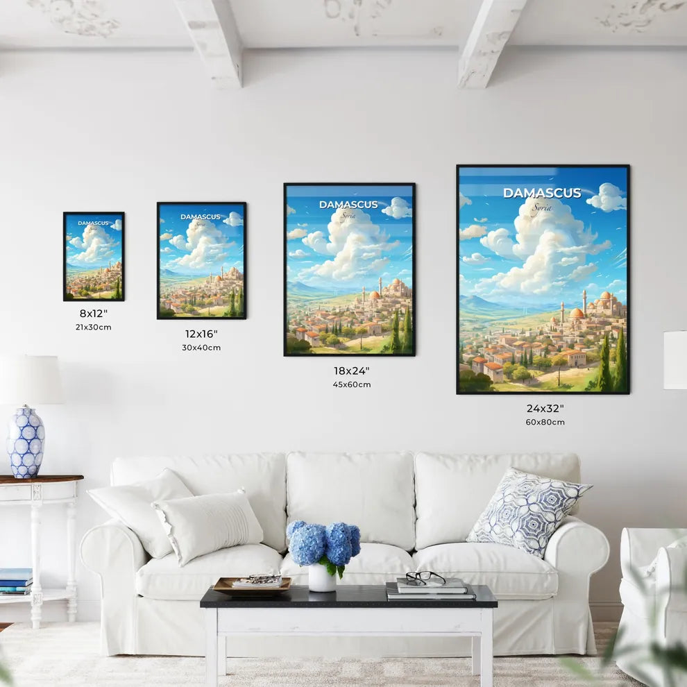 Damascus Syria Skyline - A City With Domes A - Kitchen Hangings