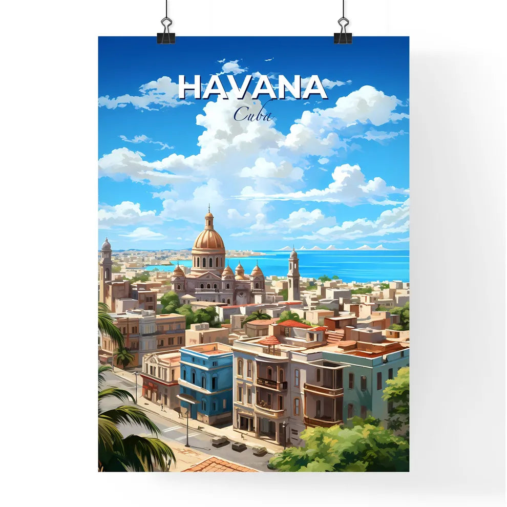 Havana Cuba Skyline - A City With A Large Body Of Water - Customizable Travel Gift Default Title